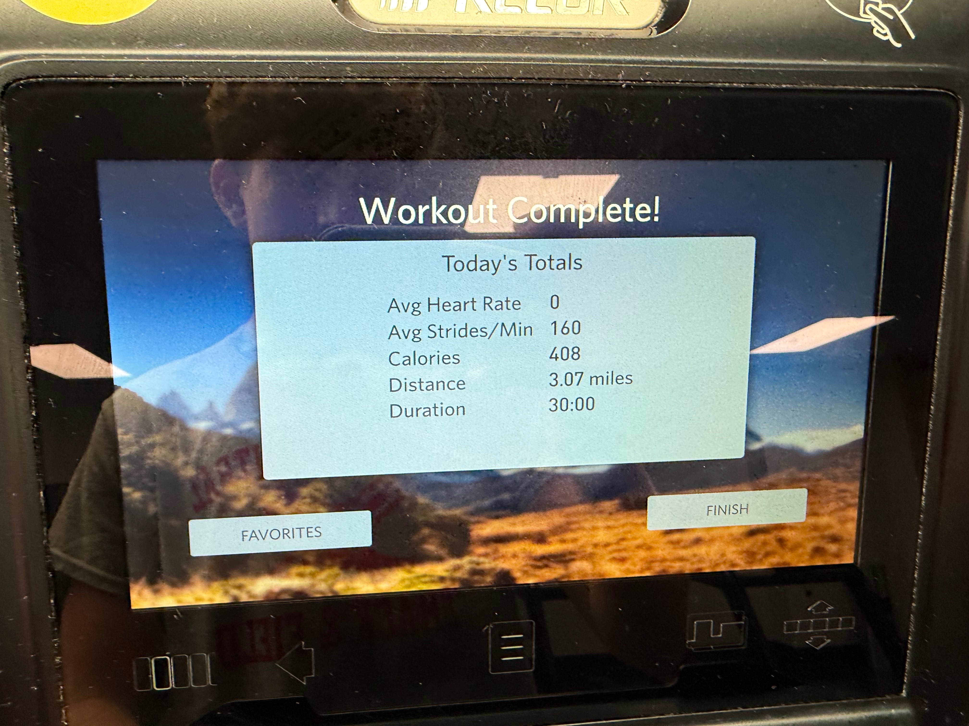 Elliptical training