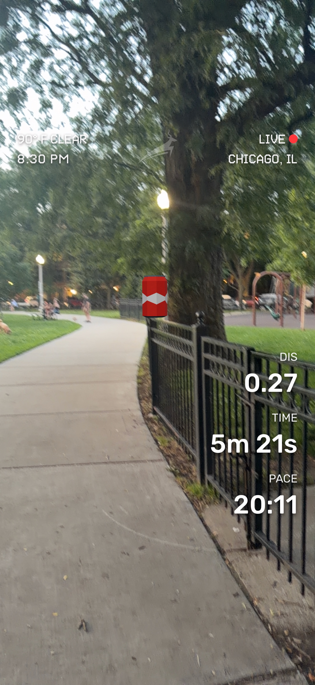 Run media