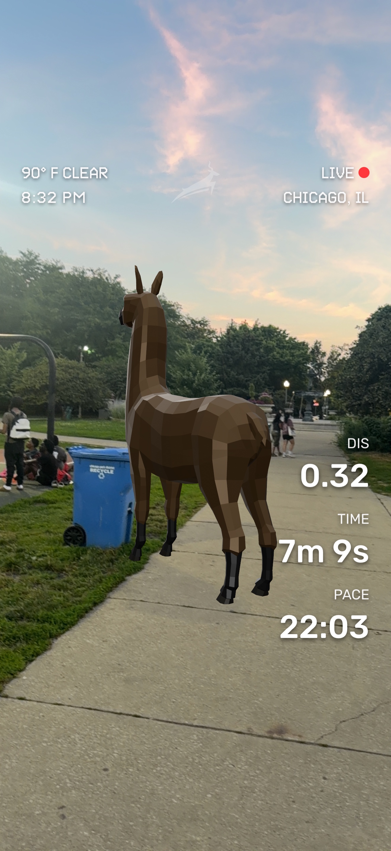 Run media