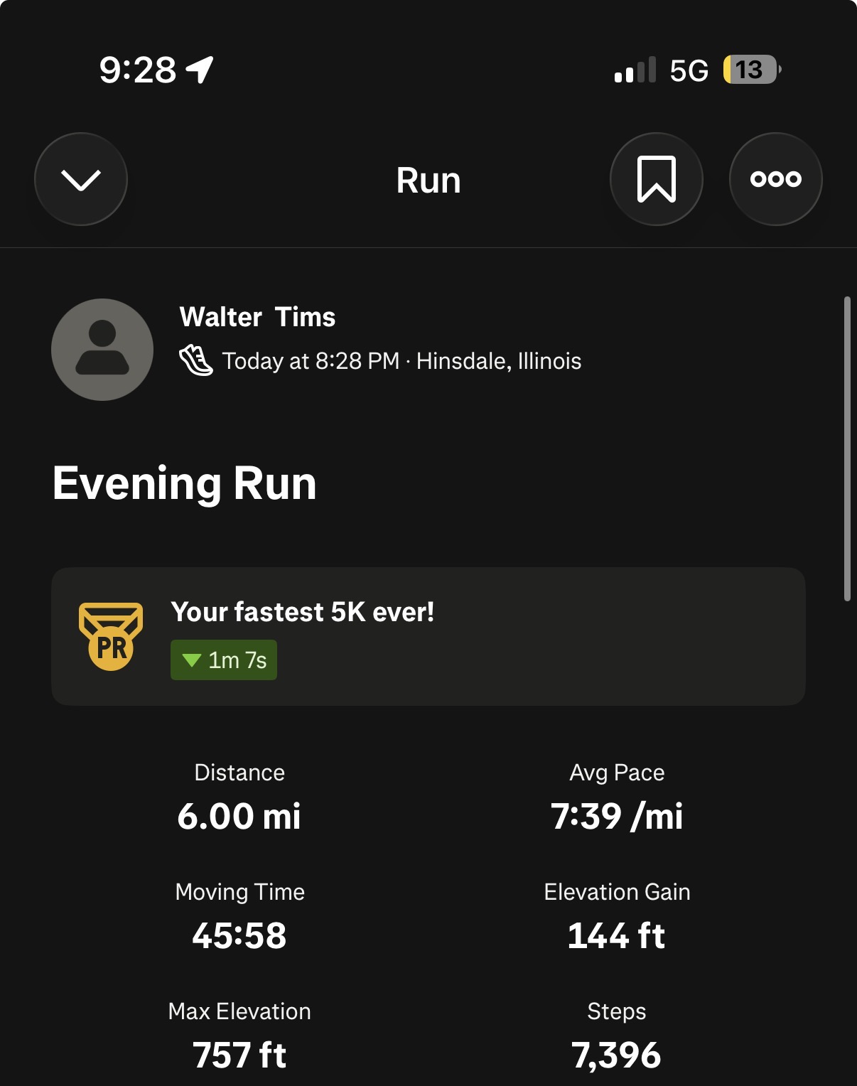 Run training