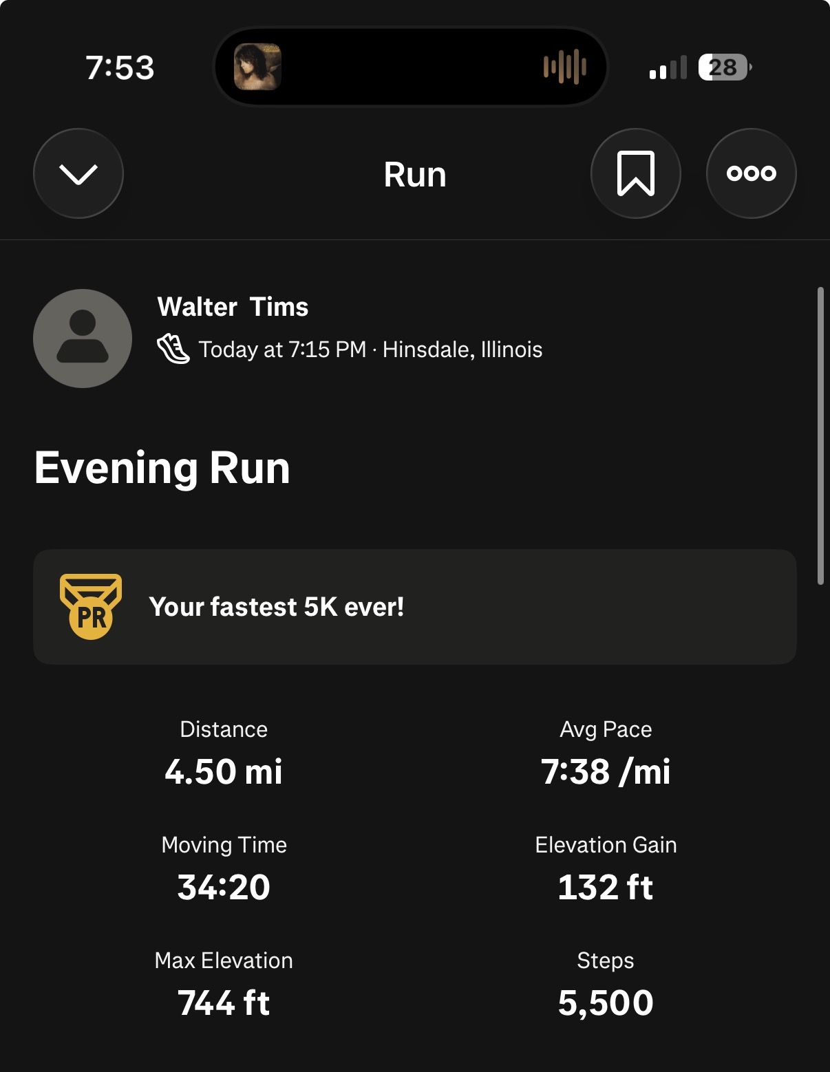 Run training