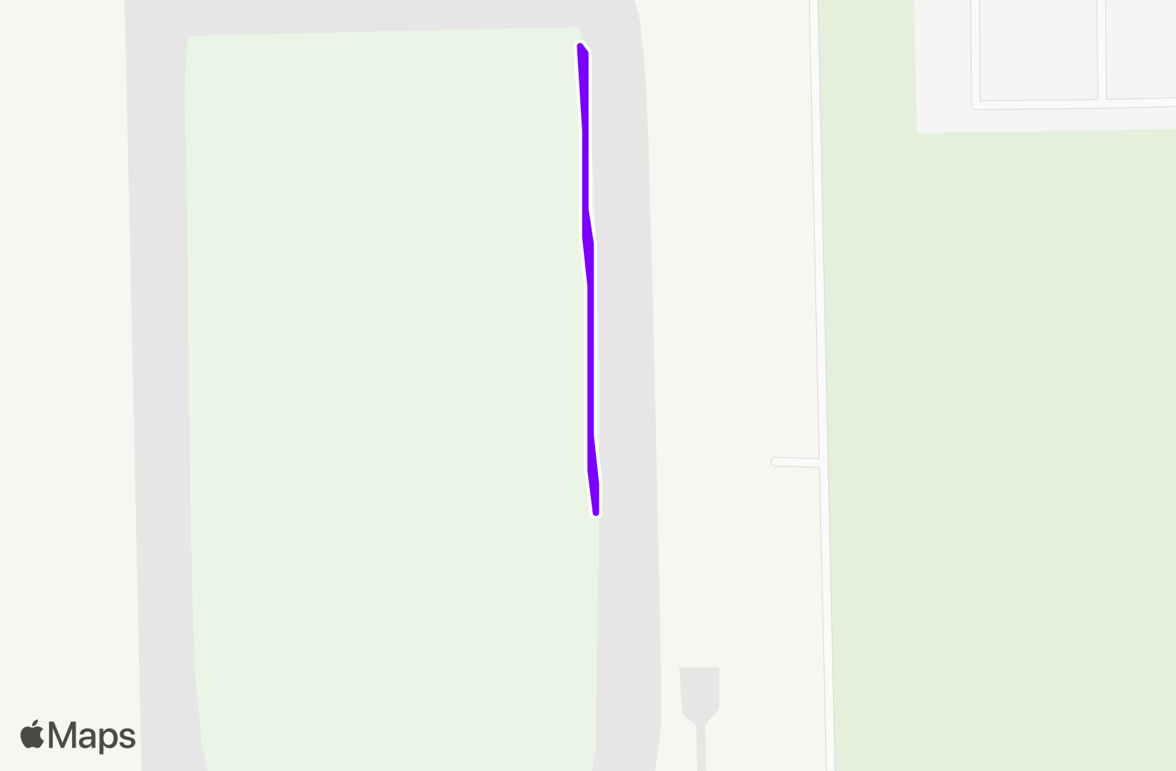 Run route map