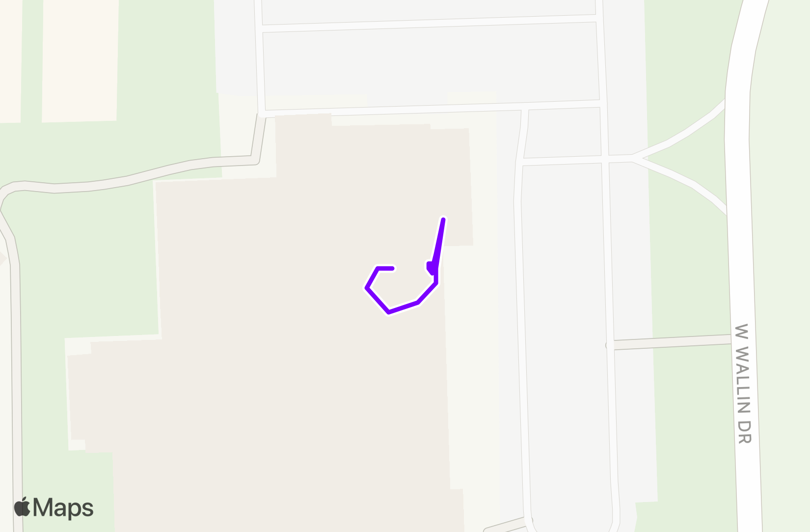 Run route map