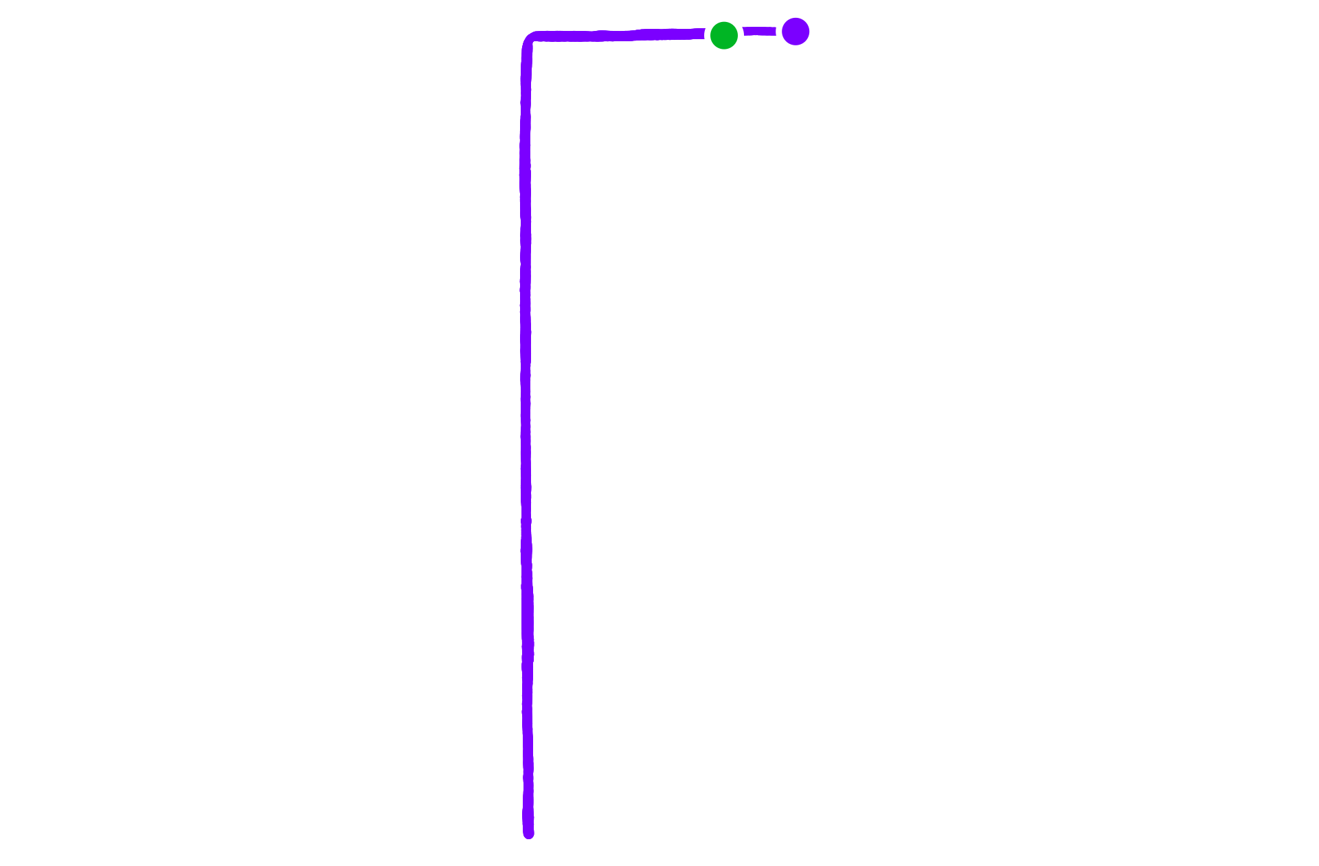 Run route map
