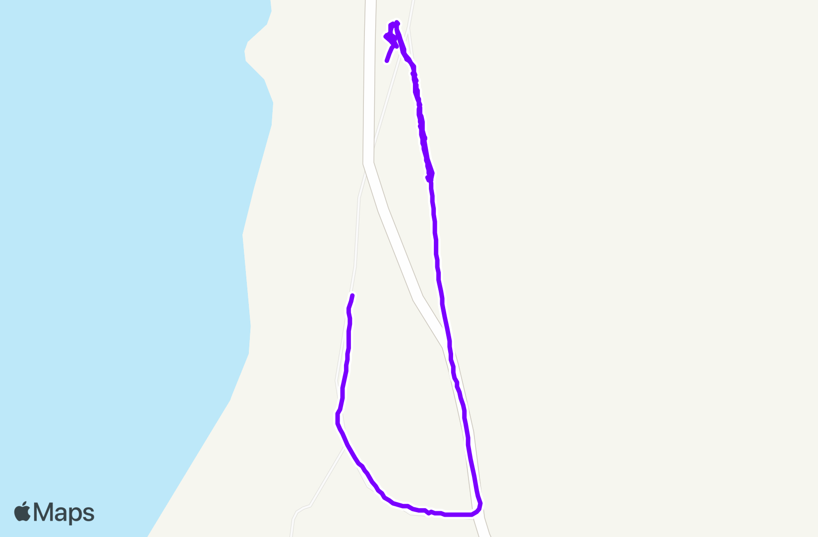 Run route map