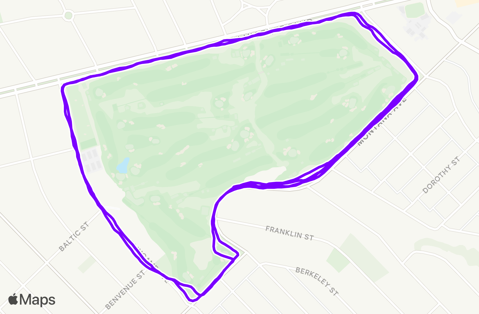 Run training