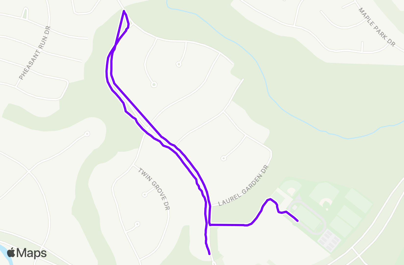 Run training