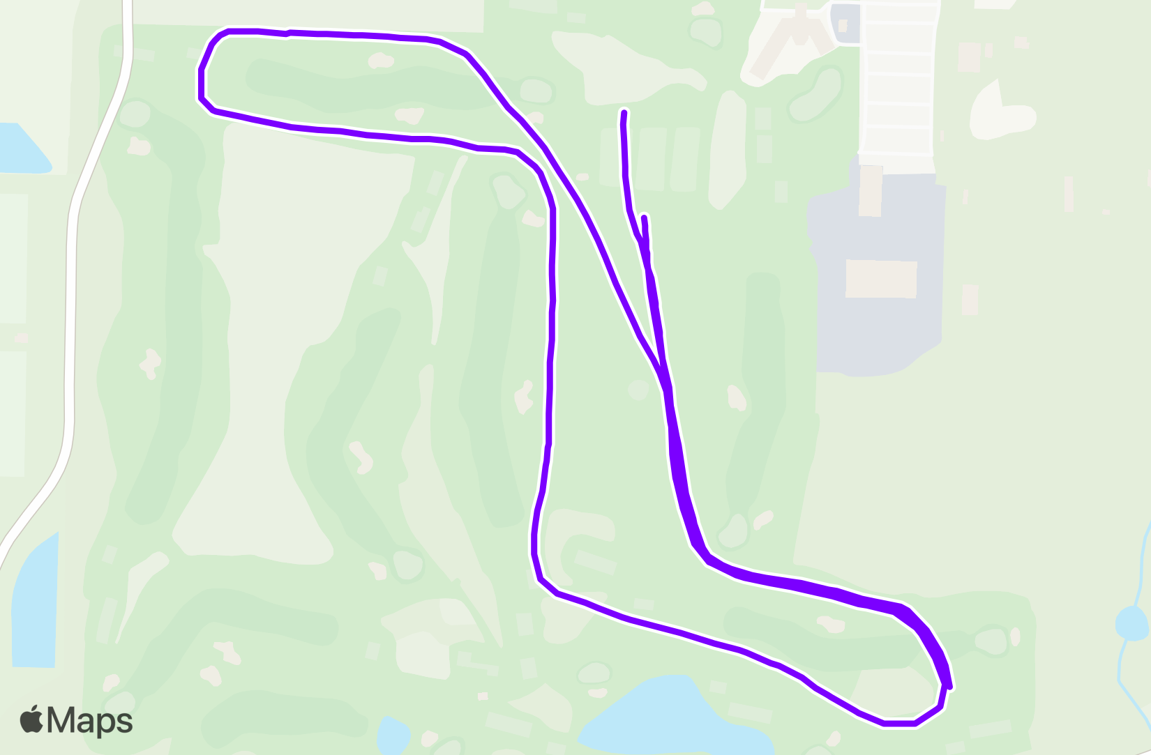 Run route map