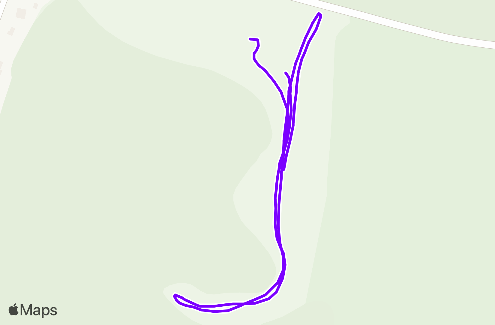 Run route map