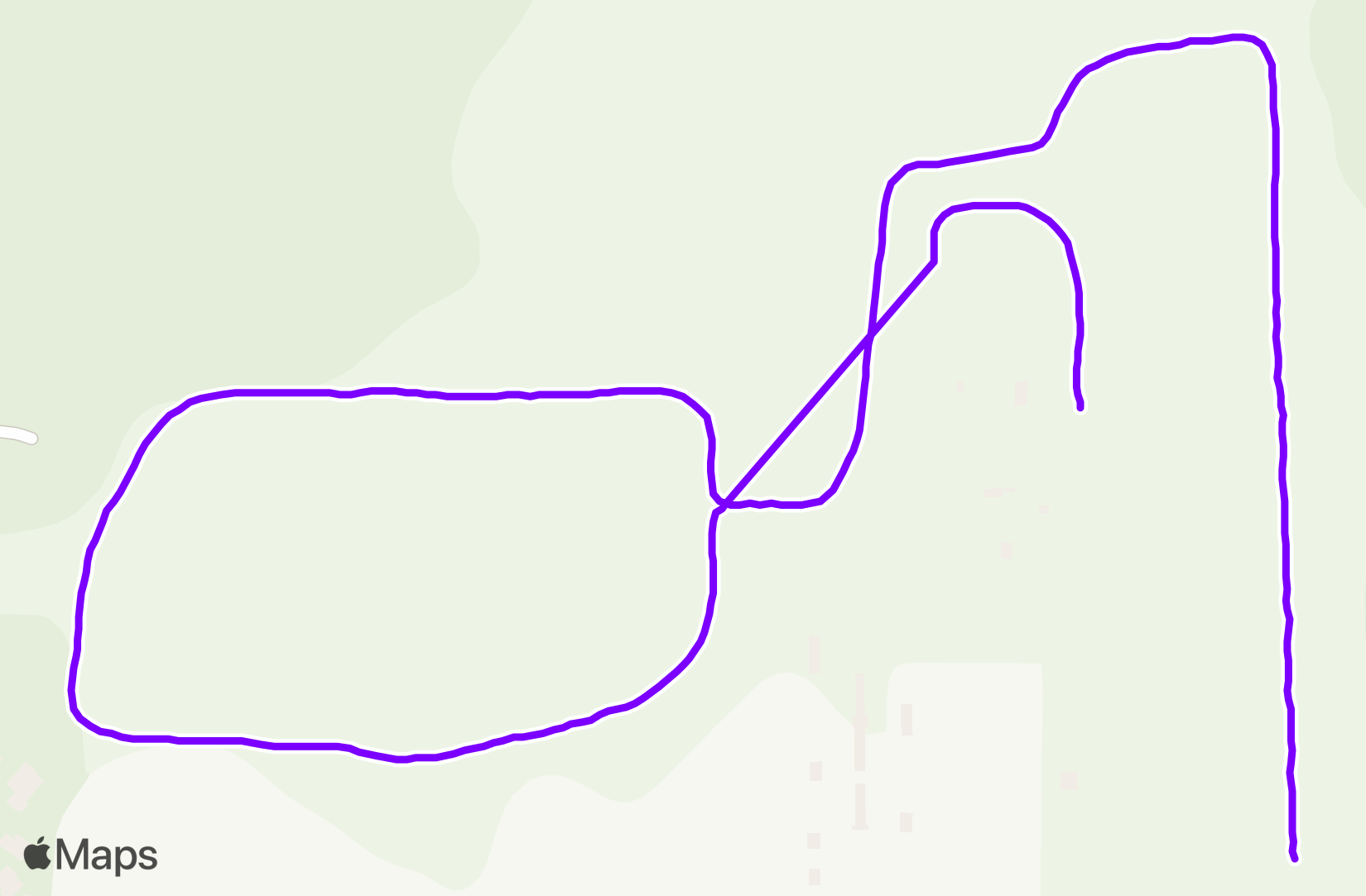 Run route map