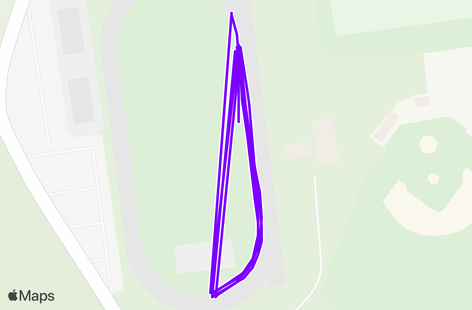 Run route map