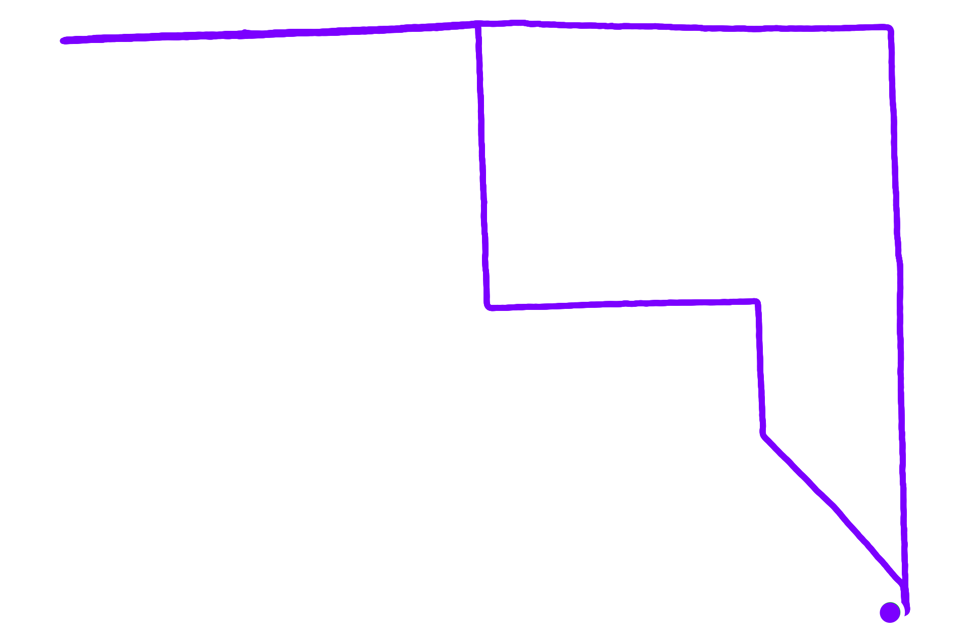 Run route map
