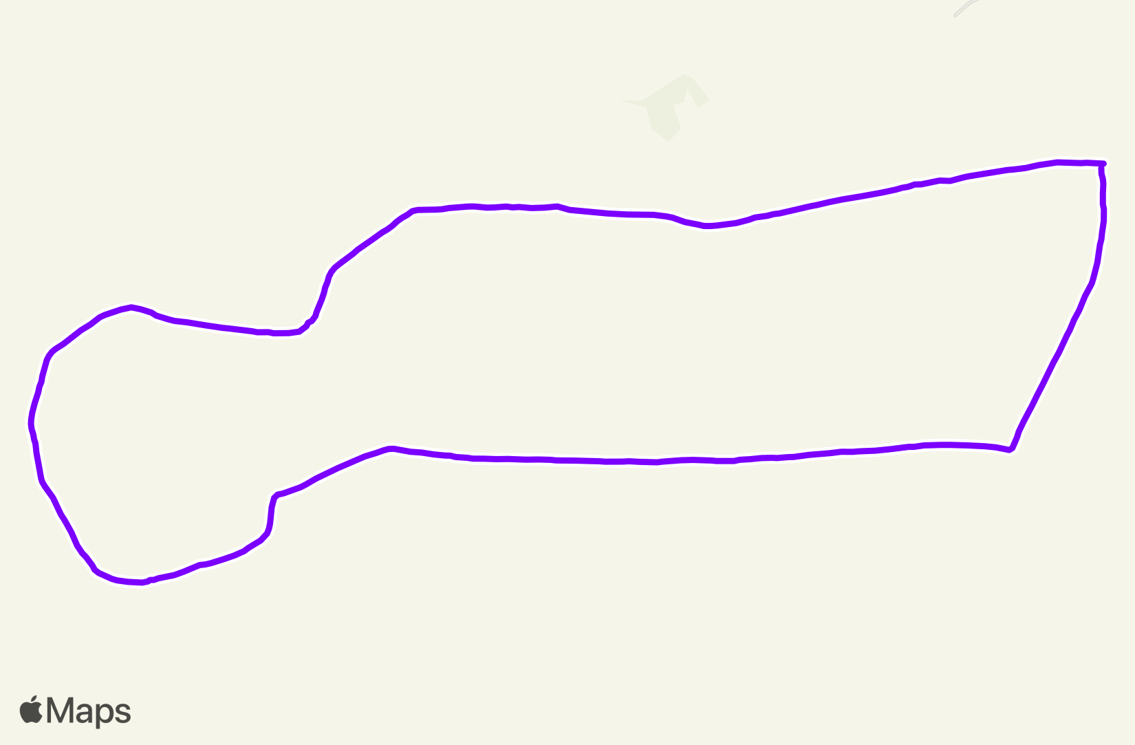 Run route map