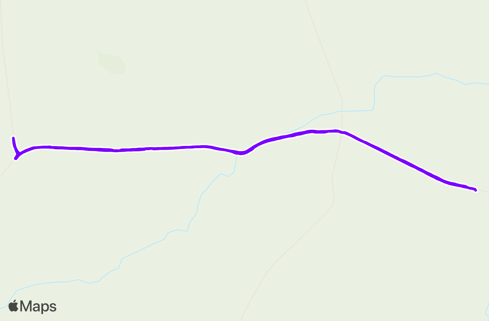 Run route map