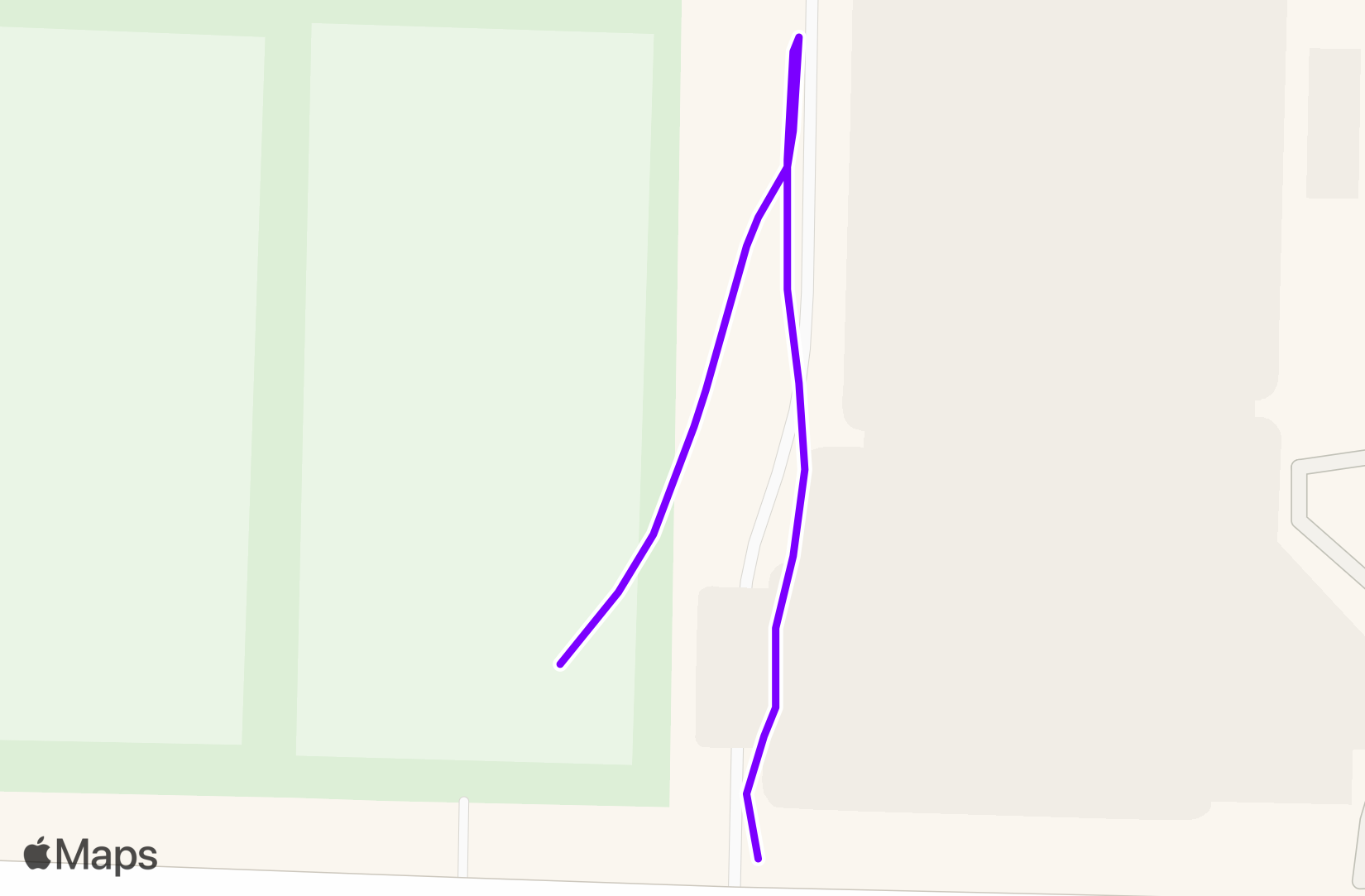 Run route map