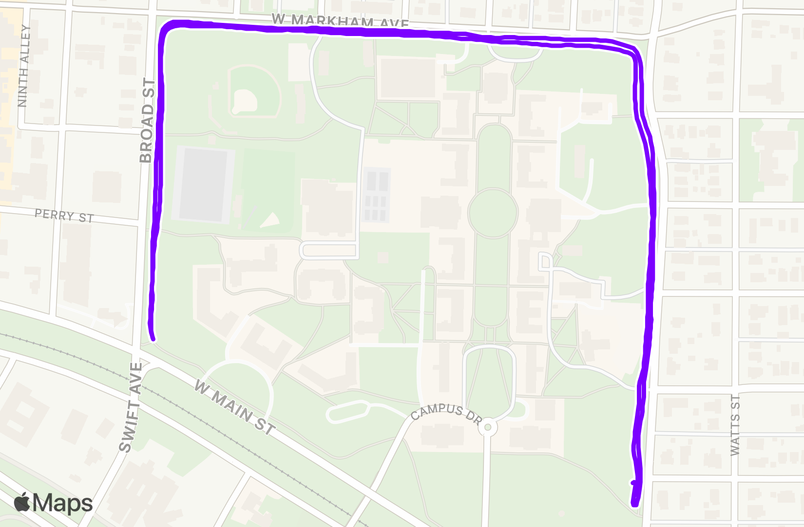 Run training