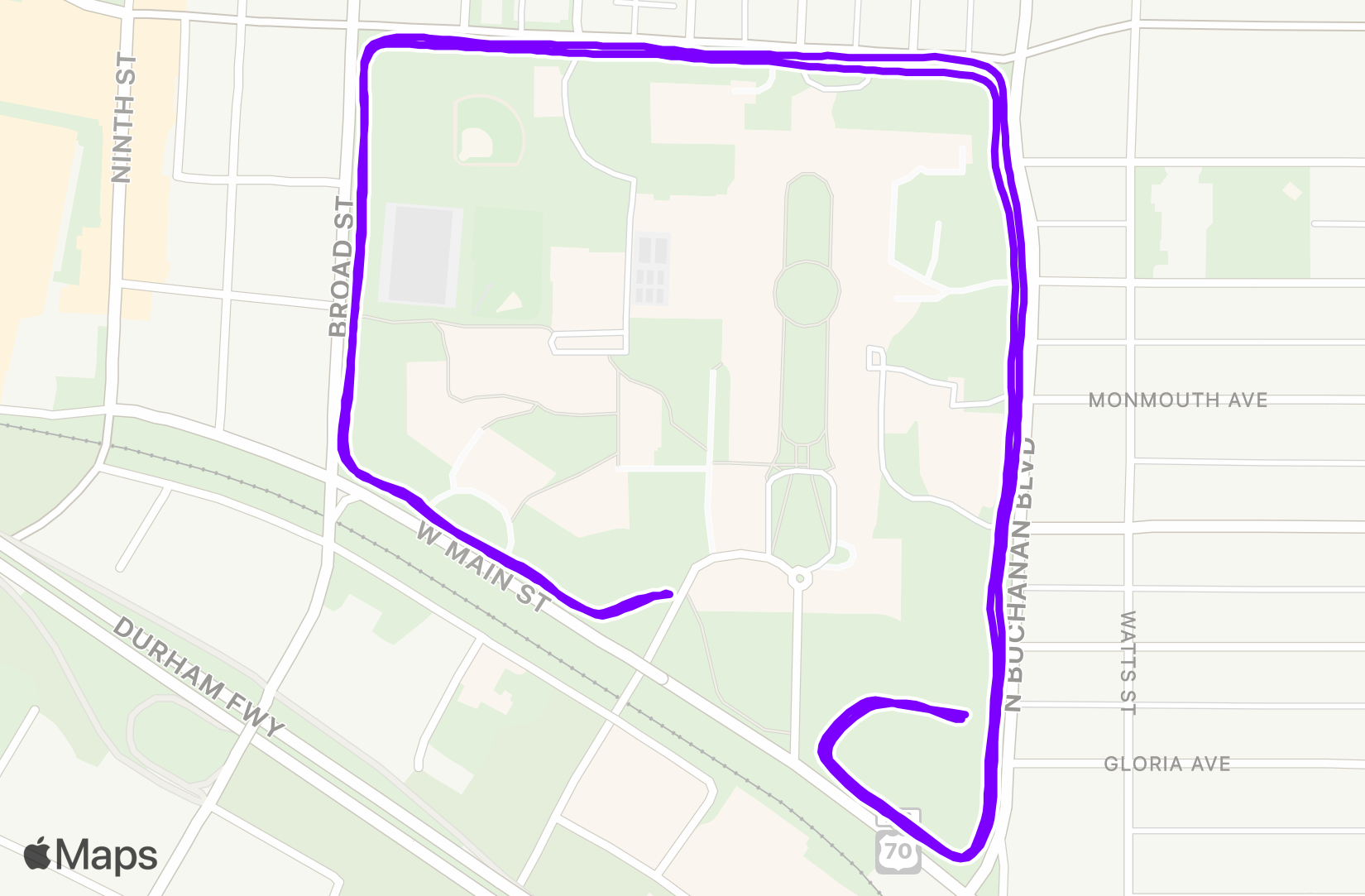 Run training