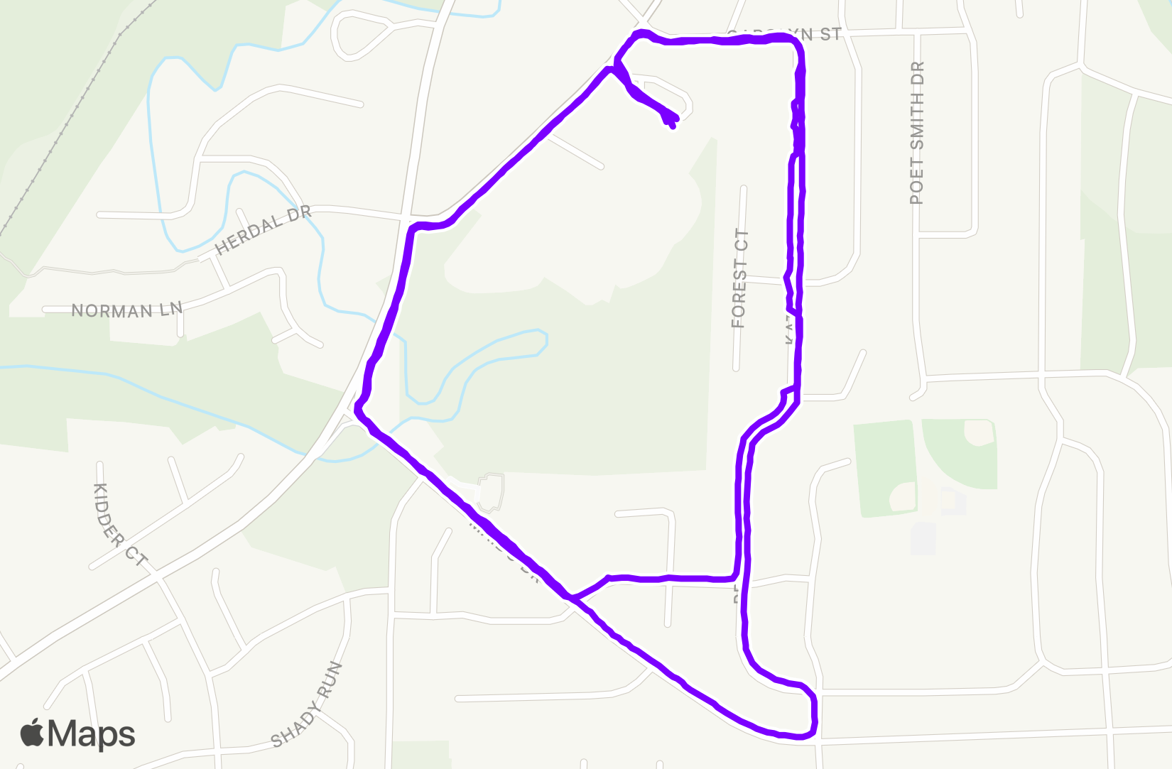 Run training