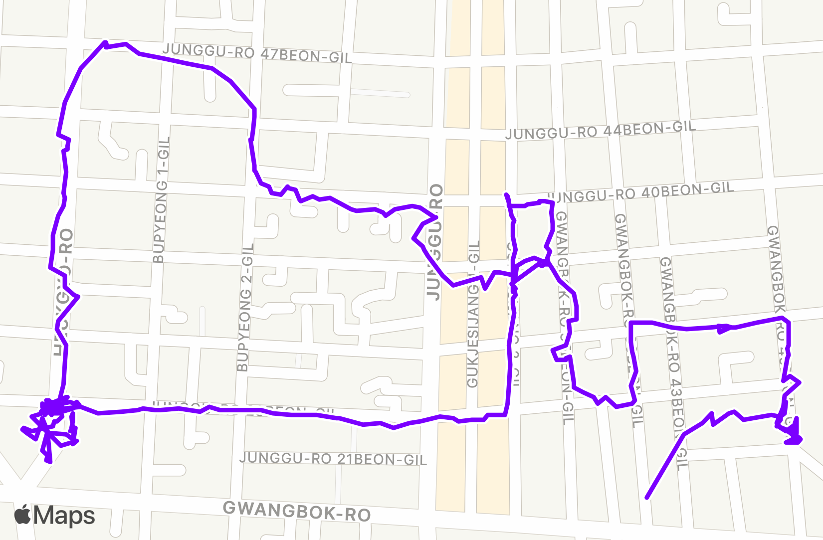 Walk training