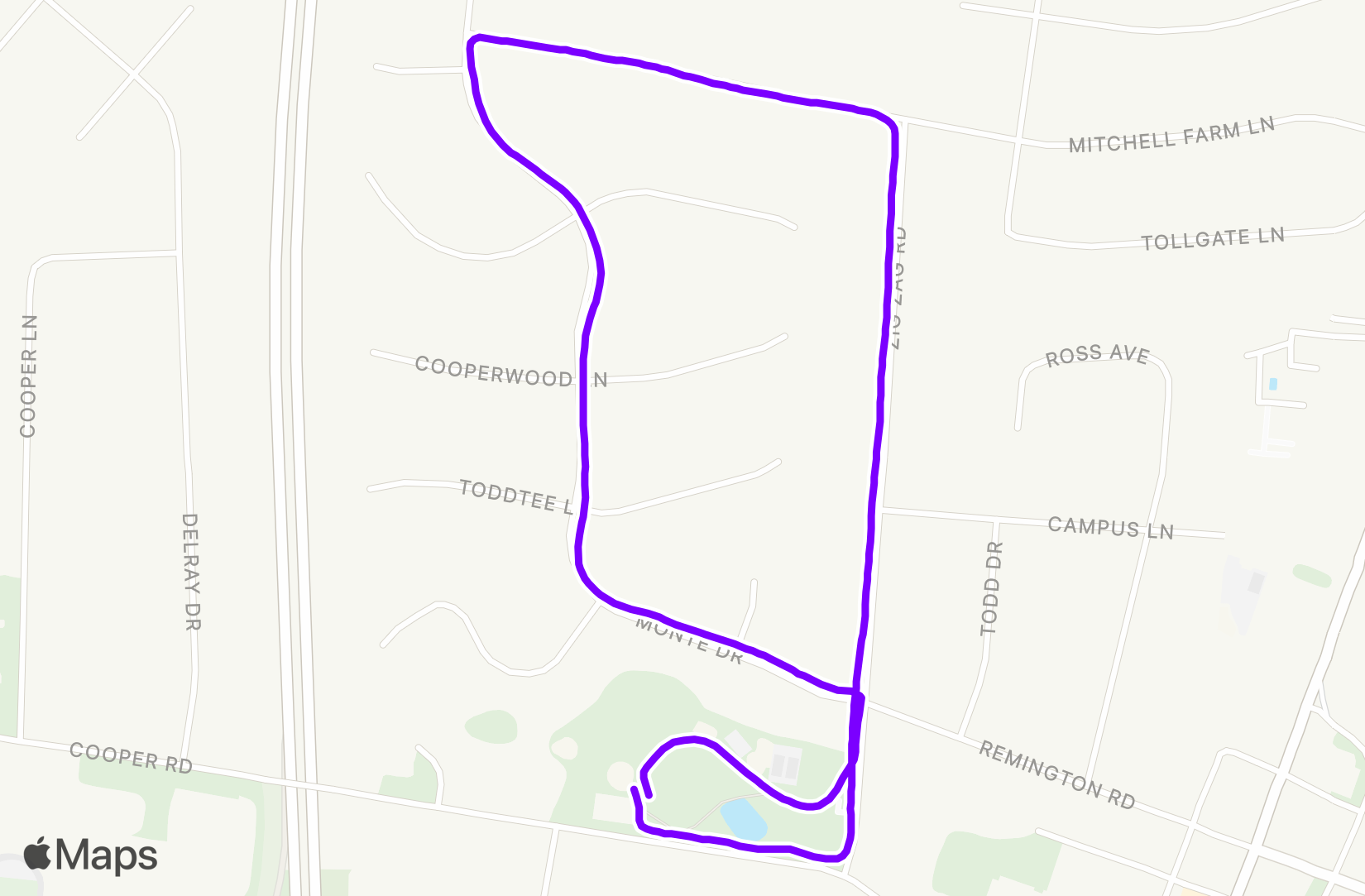 Run training