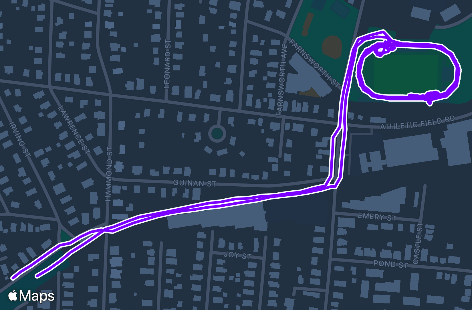 Run training