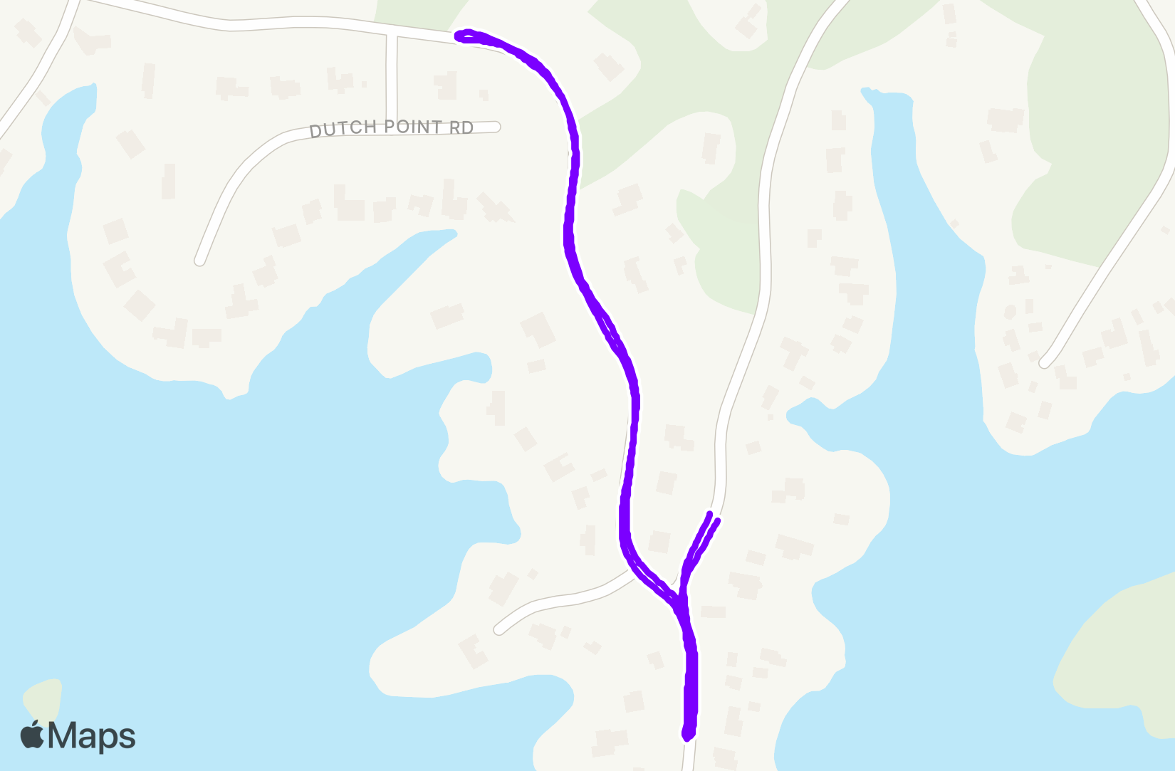 Run route map